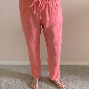 Orange/coral summer pants